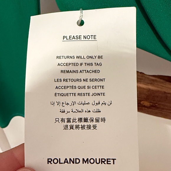 NWT Roland Mouret Keyhole Top - Picture 9 of 12